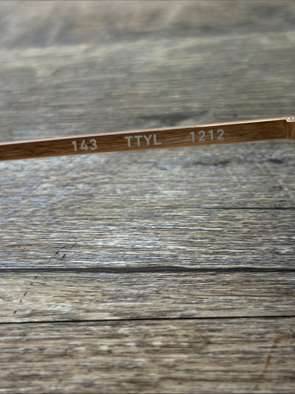 QUAY TTYL 1212 Square Sunglasses Rose Gold Brown Gradient Lens 55mm - Picture 5 of 9